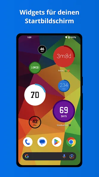 Tageszähler bis Termin screenshot 2