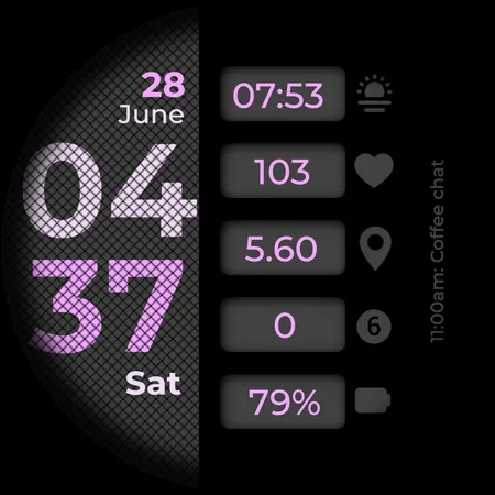 CC Digital 25 Watch Face screenshot 16