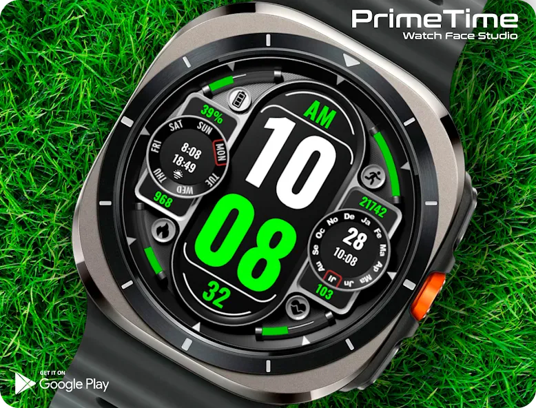 PT11 Digital Watch Face screenshot 4
