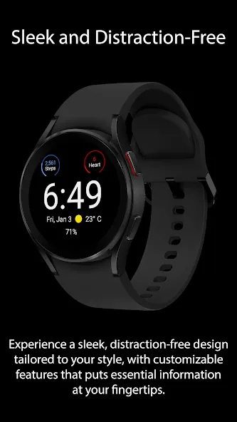 Minimal Watch Face screenshot 2