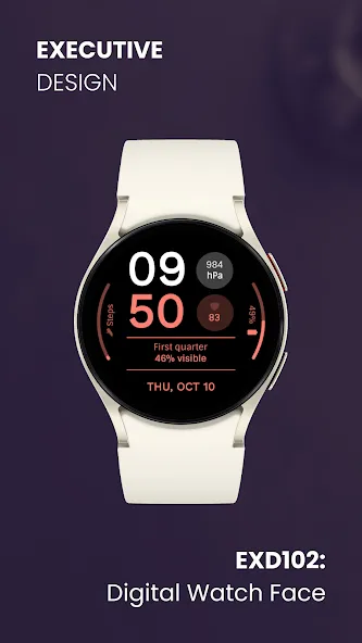 EXD102: Digital Watch Face screenshot 4