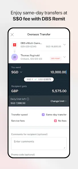 DBS digibank screenshot 6