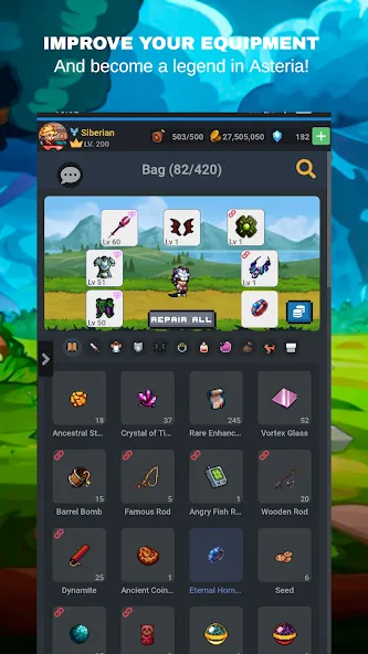 Mana Storia - Pixel MMORPG screenshot 2