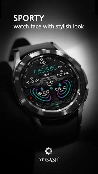 A375 Wear OS Watch Face screenshot 1