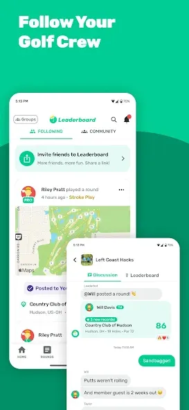 Leaderboard Golf screenshot 16
