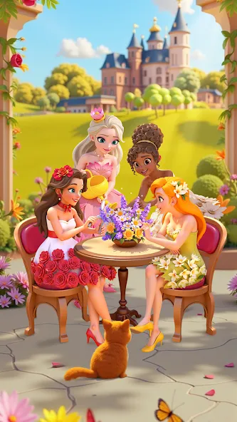 Blossom Bliss: Sort&Design screenshot 4