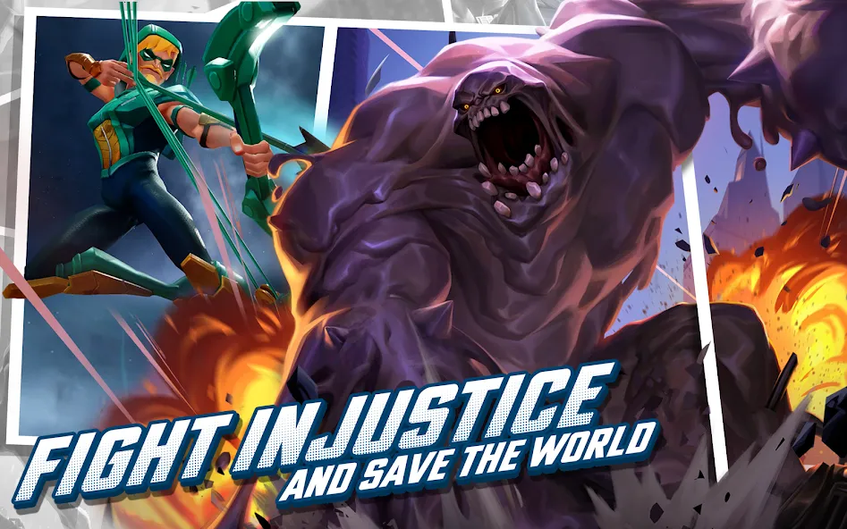 DC Worlds Collide Strategy RPG screenshot 11
