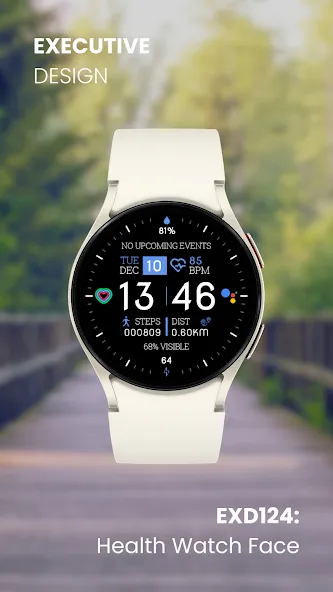 EXD124: Health Watch Face screenshot 4