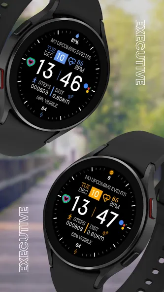 EXD124: Health Watch Face screenshot 1