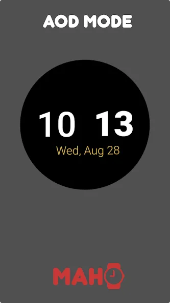 MAHO006 Wear OS Watch Face screenshot 4