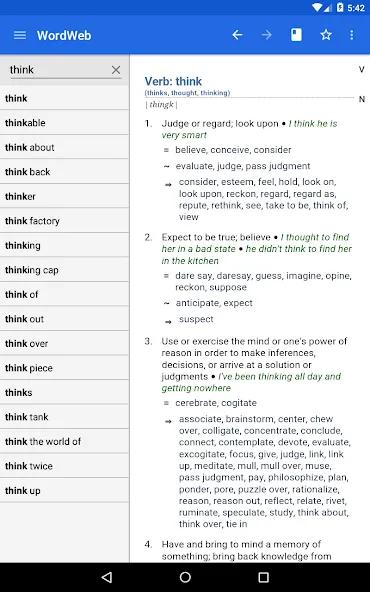 Dictionary - WordWeb screenshot 9
