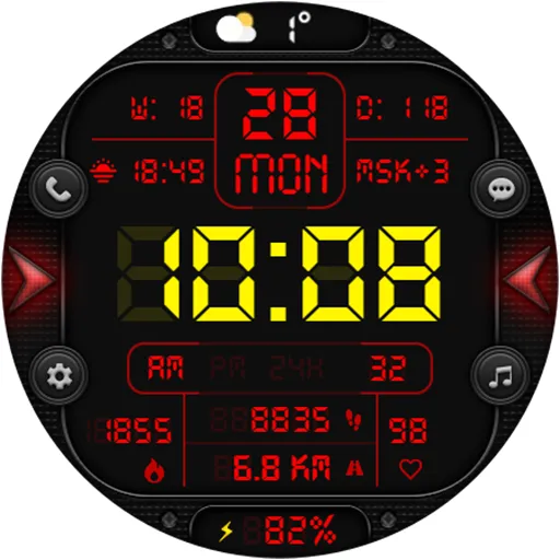 DIGI DANALOT Watch face screenshot 21