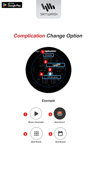 SamWatch AD Neon Weather screenshot 7