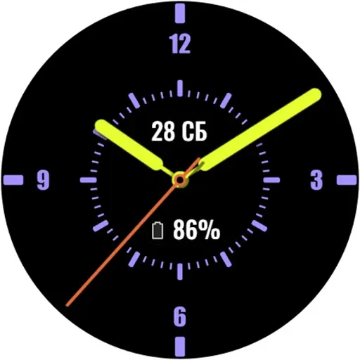 Minimalist watch face screenshot 35