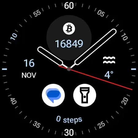 Analog xT: Watch face screenshot 9