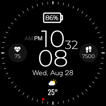 MAHO008 Wear OS Watch Face screenshot 20