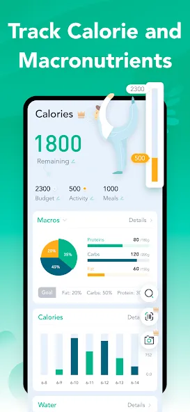 Simple Calorie & Macro Tracker screenshot 2