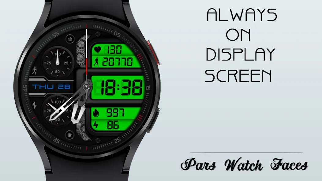 Hybrid Sport Watch Face screenshot 8
