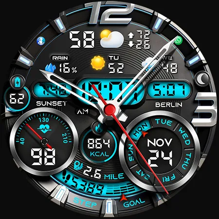 PER32 Ultra Hybrid Watch Face screenshot 42