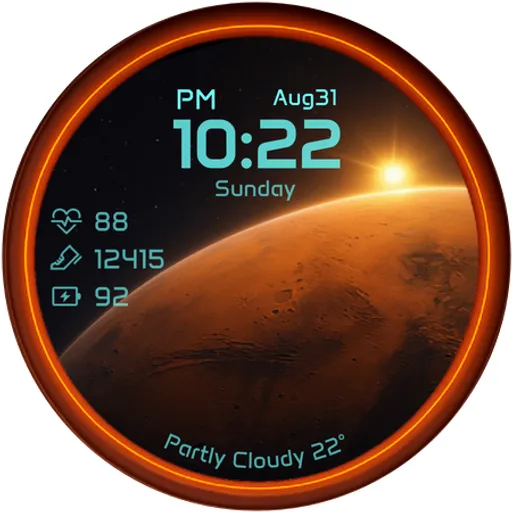 Into Space- Watch face screenshot 27