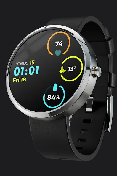 CC Clean 16 Watch Face screenshot 4