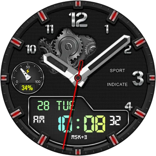 Hybrid TREMAN URX97 Watch face screenshot 23