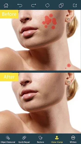 Photo Retouch-Editor de Fotos screenshot 2