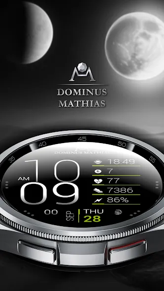 DM041 Digital Watch Face screenshot 3