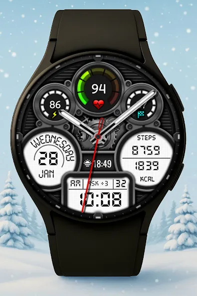 Hybrid Energon Watch Face screenshot 1