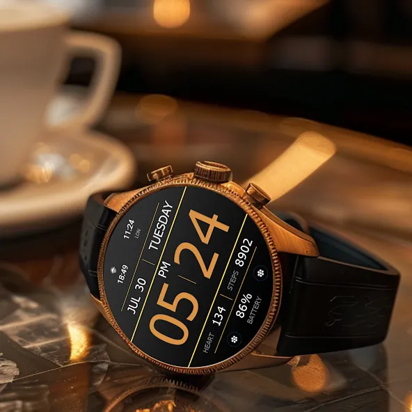 Key WF34 Digital Watch Face screenshot 4