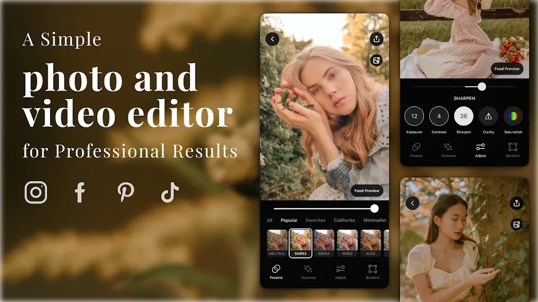 LR Presets - Photo Editor screenshot 1