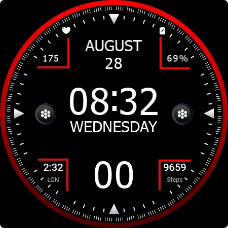 Key WF27 Digital Watch Face screenshot 28