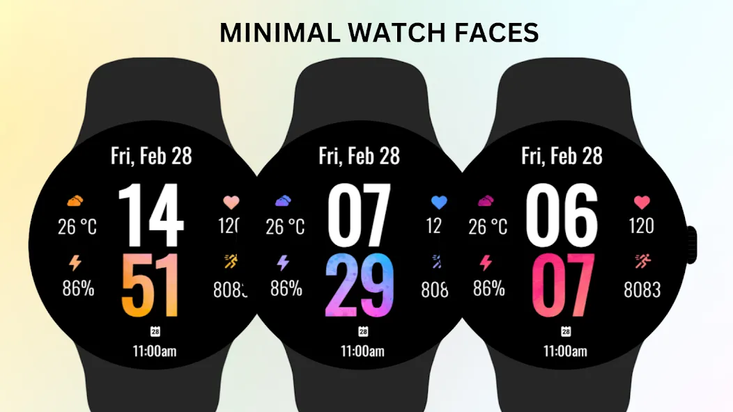Minimal Watch Faces screenshot 7
