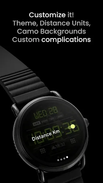 LCD Digital: Watch face screenshot 3