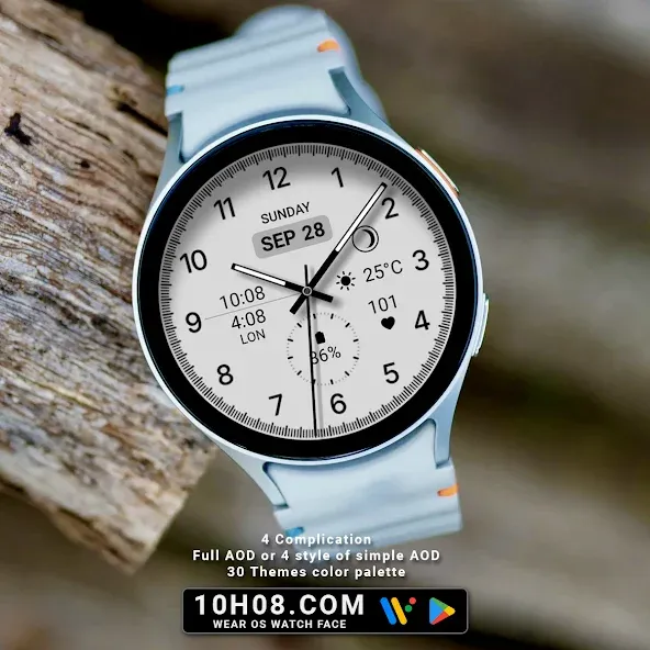 Watch face 10h08.com #78 screenshot 1